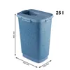 Bucket container Rotho Blue Plastic