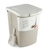 Bucket container Rotho Beige Plastic