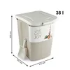 Bucket container Rotho Beige Plastic