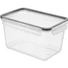 Bucket container Rotho Black Recycled plastic