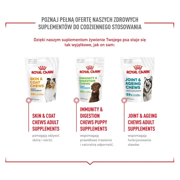 Sąnarių papildas Royal Canin Supplements Dog Digestion Adult