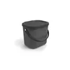 Bucket container Rotho Anthracite Recycled plastic