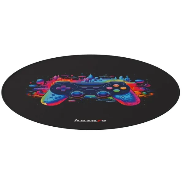 Spēļu Paklājiņš Huzaro HZ-FLOORMAT 7.0 Melns Gumija