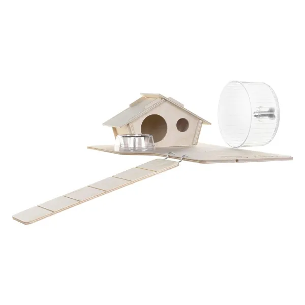 Häkki Zolux                                 Puu Metalli Muovinen 48 x 48 x 36 cm (1 Kappaletta)