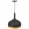 Ceiling Light Alexandra House Living Black Golden