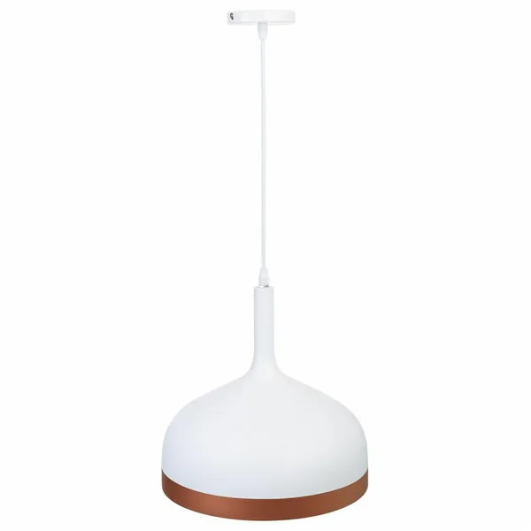 Ceiling Light Alexandra House Living White Copper