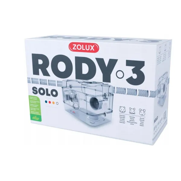 Häkki Zolux RODY3 Metalli Muovinen 41 x 28 x 24,7 cm (1 Kappaletta)