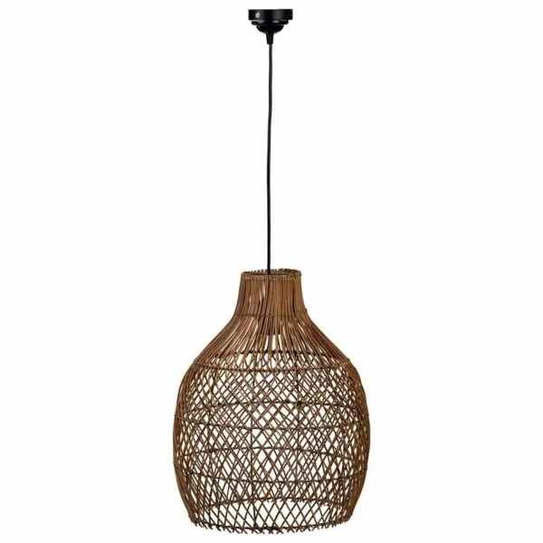 Ceiling Light Alexandra House Living Brown Rattan