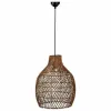 Ceiling Light Alexandra House Living Brown Rattan