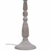 Desk lamp Alexandra House Living White Grey Metal Cloth 220-240 V 23 x 49 x 23 cm