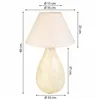 Desk lamp Alexandra House Living Cream Iron 33 x 60 x 33 cm