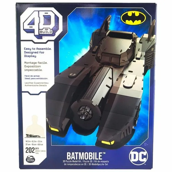 3D Puzle Batmobile 202 Daudzums