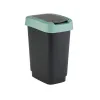 Мусорное ведро Rotho Twist Green Зеленый Пластик 10 L