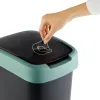Мусорное ведро Rotho Twist Green Зеленый Пластик 10 L