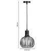 Ceiling Light Alexandra House Living Black