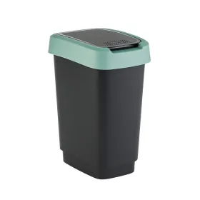 Мусорное ведро Rotho Twist Green Зеленый Пластик 25 L