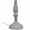 Desk lamp Alexandra House Living White Grey Metal Cloth 220-240 V 23 x 51 x 23 cm