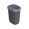 Waste bin Rotho Twist Blue Blue Plastic 25 L