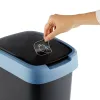 Waste bin Rotho Twist Blue Blue Plastic 25 L