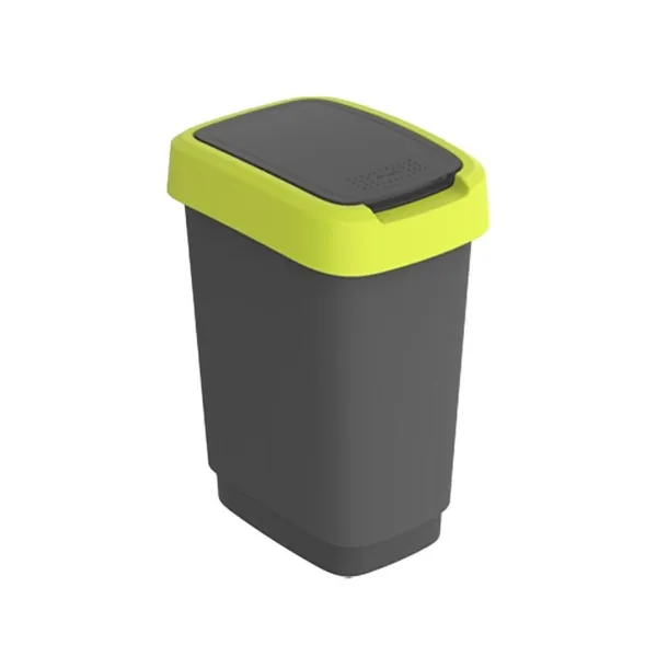 Prügiämber Rotho Twist Lime Plastmass 50 L