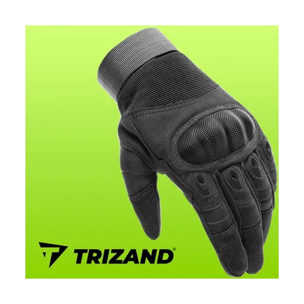 Тактические перчатки XL-черные Trizand 21770
