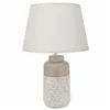 Desk lamp Alexandra House Living Silver Ceramic 12 x 30 x 12 cm