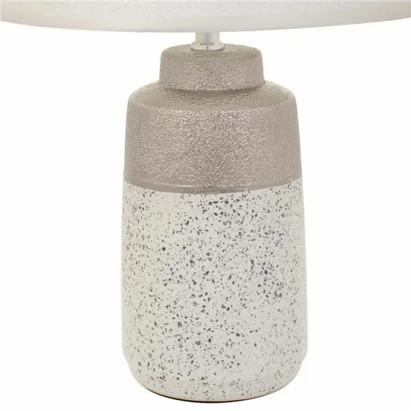 Desk lamp Alexandra House Living Silver Ceramic 12 x 30 x 12 cm