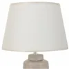 Desk lamp Alexandra House Living Silver Ceramic 12 x 30 x 12 cm