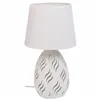 Desk lamp Alexandra House Living White Metal Cloth 220-240 V 18 x 31 x 18 cm