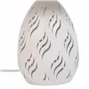 Desk lamp Alexandra House Living White Metal Cloth 220-240 V 18 x 31 x 18 cm