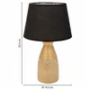 Desk lamp Alexandra House Living Gold Ceramic 14 x 35 x 14 cm