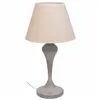 Desk lamp Alexandra House Living White Grey Metal Cloth 220-240 V 25 x 46 x 25 cm