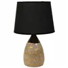 Desk lamp Alexandra House Living Gold Ceramic 13 x 26 x 13 cm