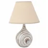 Desk lamp Alexandra House Living White Polyresin 220-240 V 14 x 25 x 14 cm