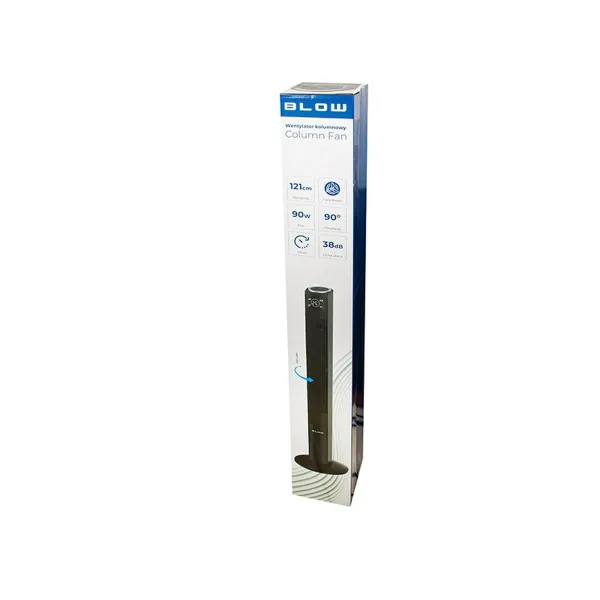 Table Fan Blow 44-654# Black 90 W