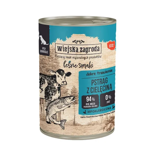 Wet food WIEJSKA ZAGRODA Forest flavors Fish 400 g