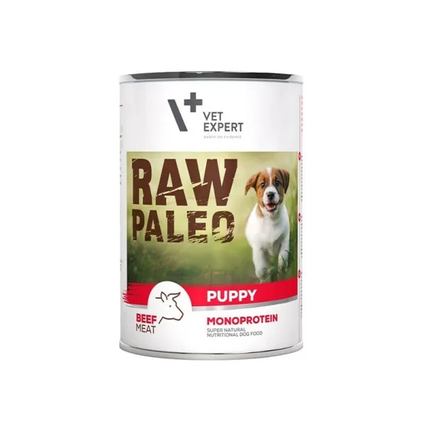 Wet food VETEXPERT Puppy Monoprotein Beef 400 g