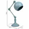 Flexo/Desk lamp Alexandra House Living Grey Metal 15 x 60 x 26 cm