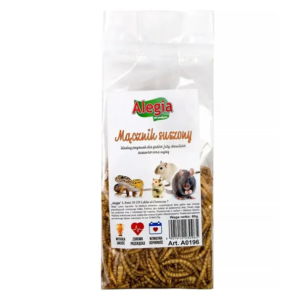 Snacks Alegia Dried mealworm