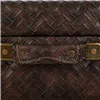 Decorative suitcase Alexandra House Living Brown Polyskin MDF Wood Vintage 16 x 30 x 44 cm