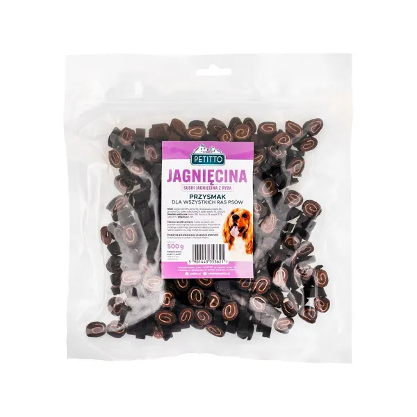 Koera suupiste Petitto Lammas 500 g