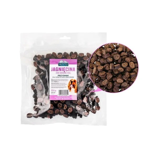 Užkandis šunims Petitto Avis 500 g