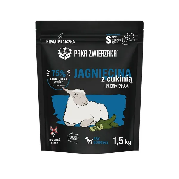 Фураж Paka Zwierzaka Мясо ягненка 1,5 Kg