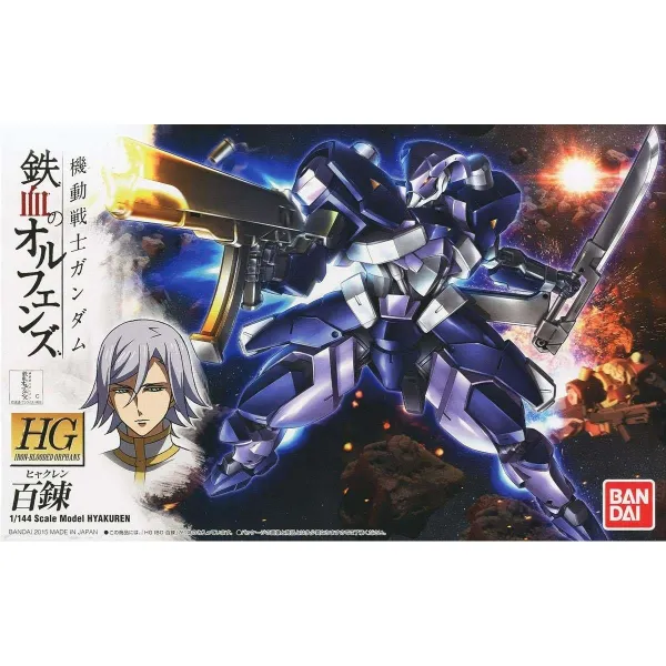 Kolekcionējamas figūras Bandai HG 1/144 HYAKUREN Plastmasa Animāciju un anime (Japāņu animācija)