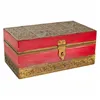 Jewelry box Alexandra House Living Red Brass Mango wood MDF Wood 11 x 9 x 20 cm