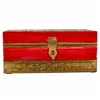 Jewelry box Alexandra House Living Red Brass Mango wood MDF Wood 11 x 9 x 20 cm