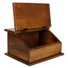 Jewelry box Alexandra House Living Dark brown Brass Mango wood 19 x 13 x 24 cm