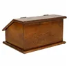 Jewelry box Alexandra House Living Dark brown Brass Mango wood 19 x 13 x 24 cm