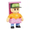 Collectable Figures Bandai STUMBLE GUYSxBARBIE FIGURES 6 PACK DELUXE BOX VER.A Multicolour Plastic Animation and anime (Japanese