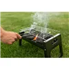 Coal Barbecue with Wheels Blaupunkt GC101 Black Steel